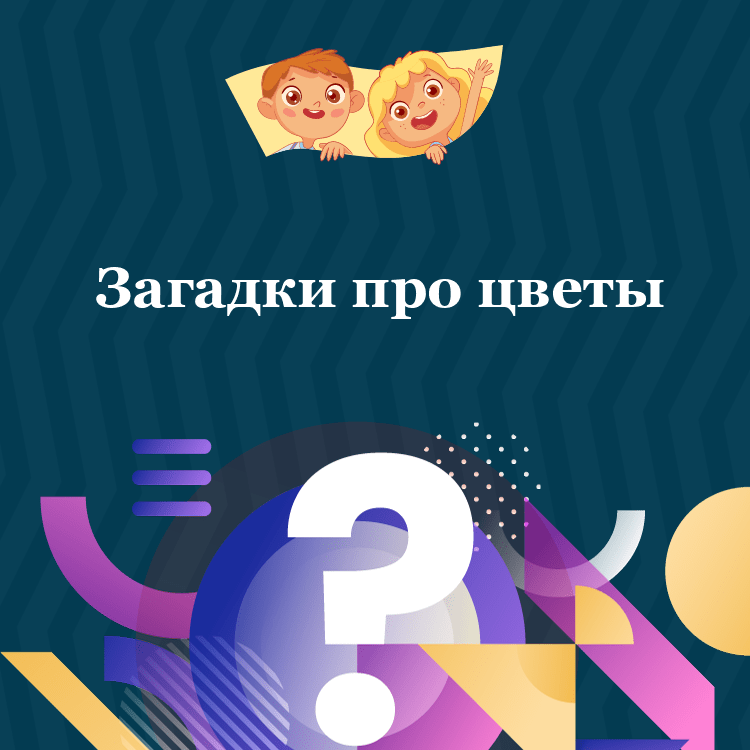Загадки про цветы